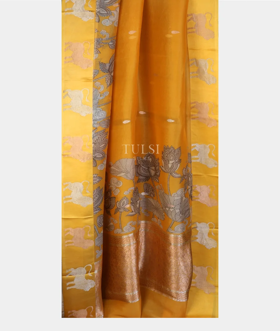 yellow-kora-organza-printed-saree-t669092-t669092-b