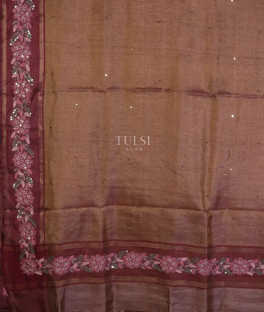 brown-tussar-embroidery-saree-t668061-t668061-d