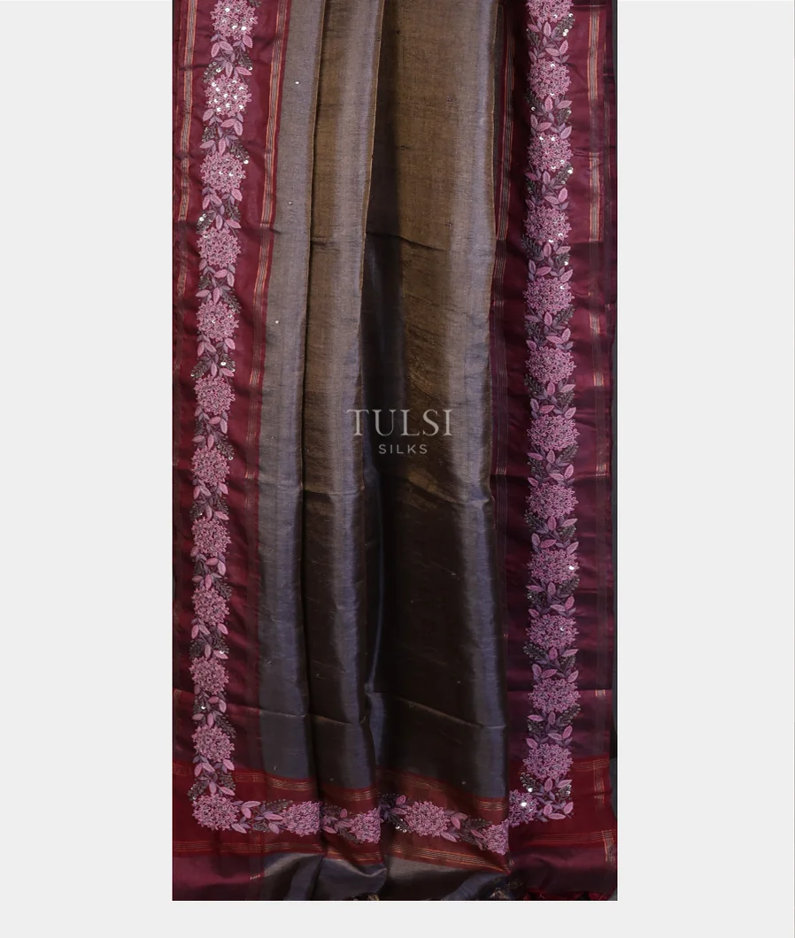 purplish-grey-tussar-embroidery-saree-t668059-t668059-b