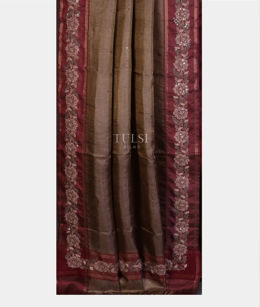 grey-tussar-embroidery-saree-t668062-t668062-b