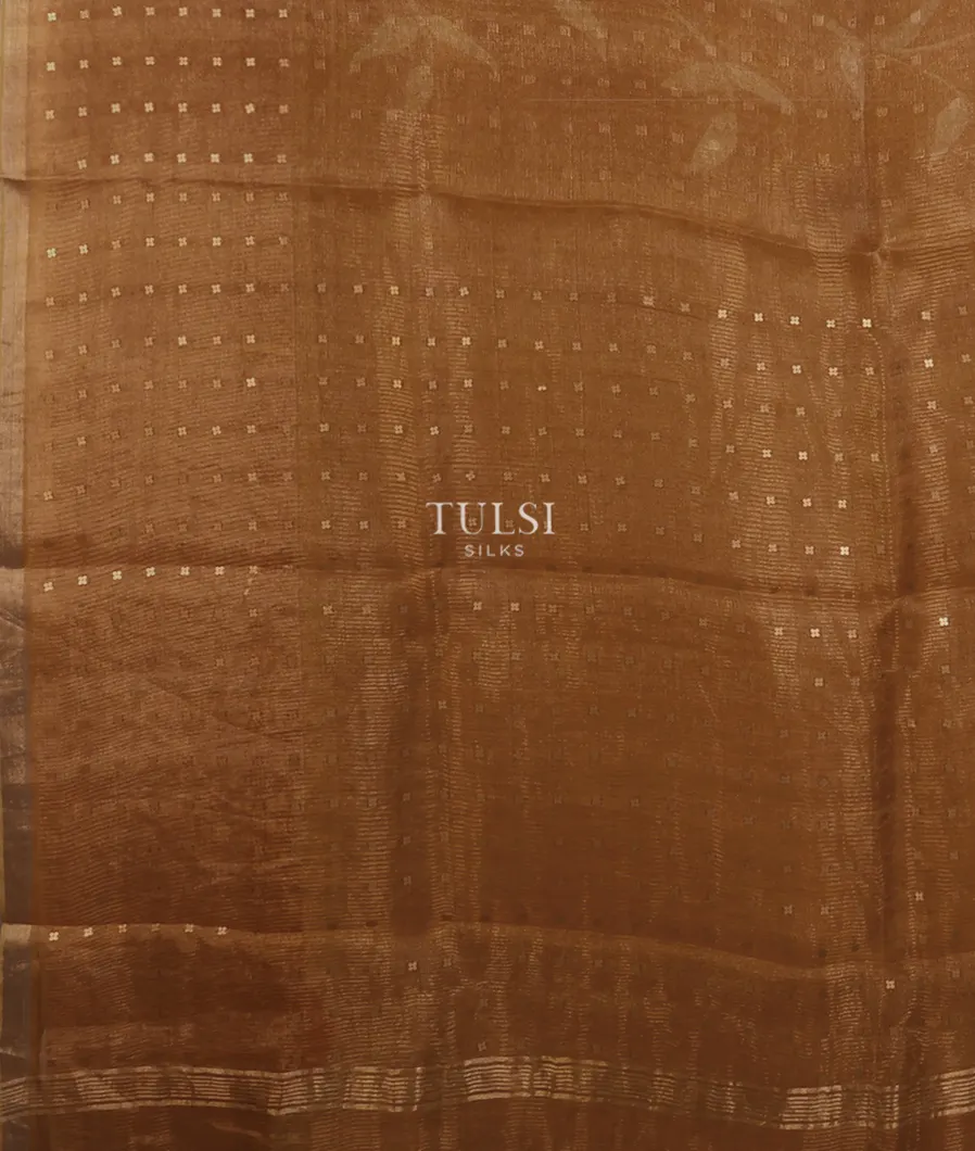 golden-brown-tissue-organza-printed-saree-t666812-t666812-d