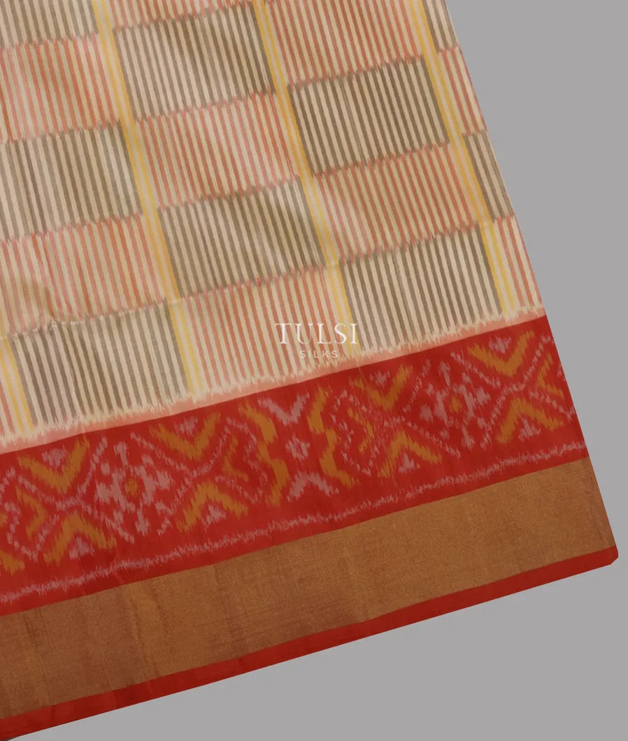 Beige Soft Silk Saree T655795-image