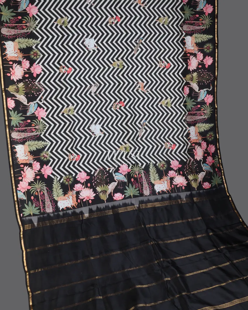 black-printed-soft-silk-saree-t668459-t668459-e