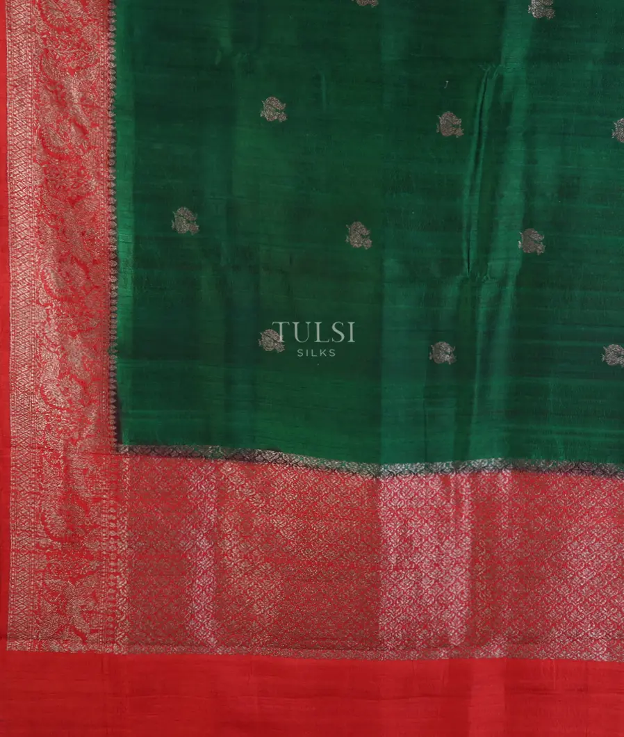 bottle-green-banaras-tussar-saree-t666442-t666442-d
