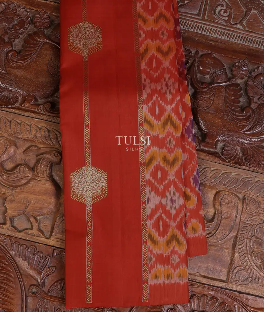 Red Kanjivaram Silk Saree T669751-image