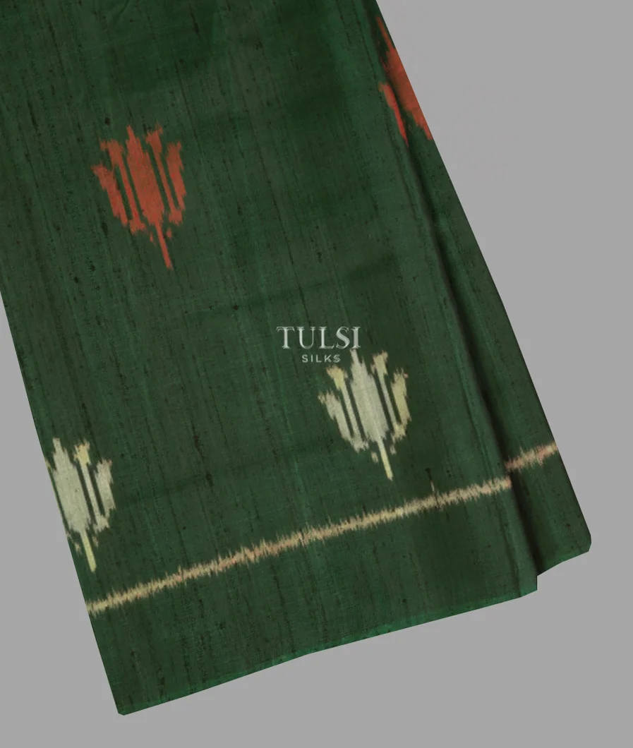 Green Patola Silk Saree T669485-image
