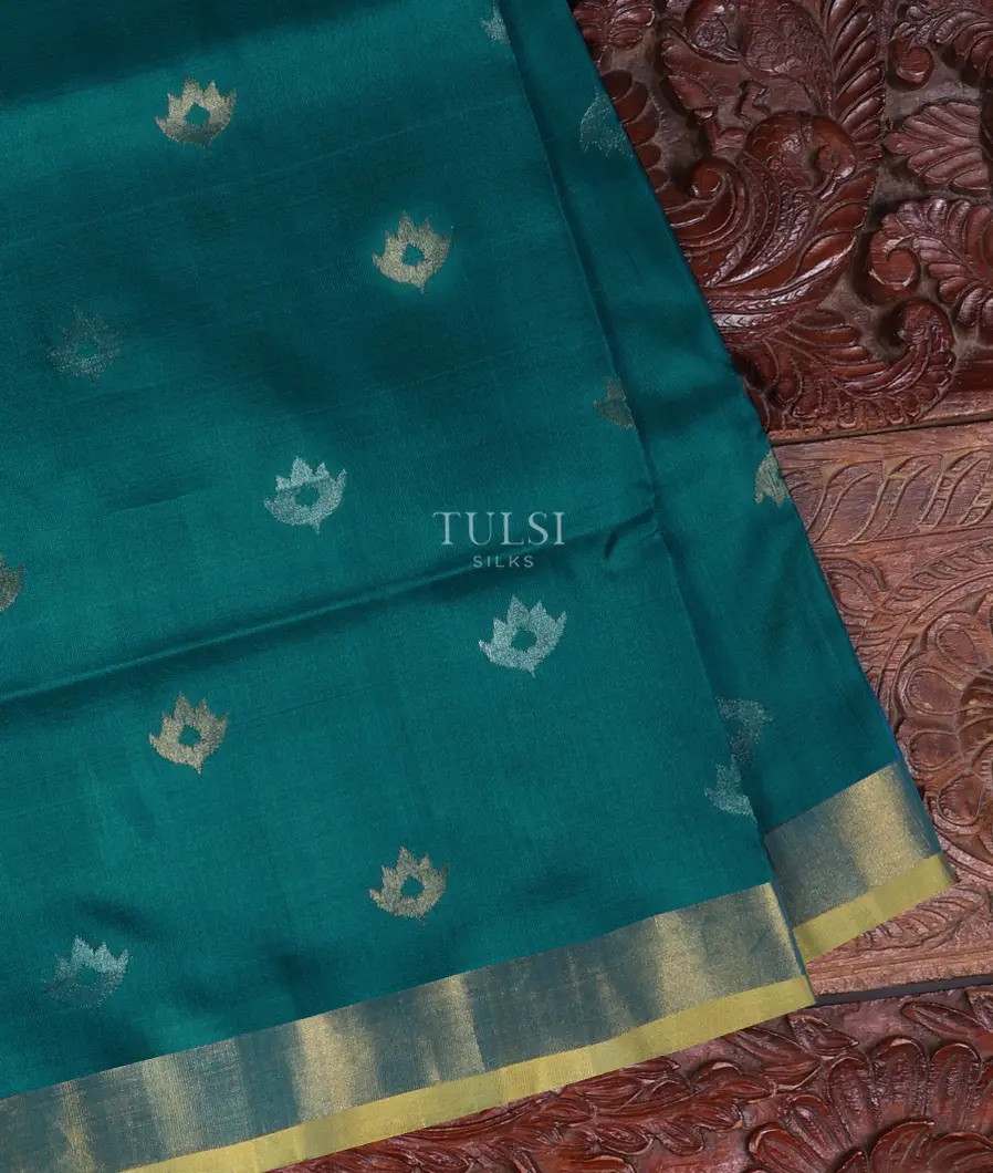 Blue Uppada Silk Saree T645992-image