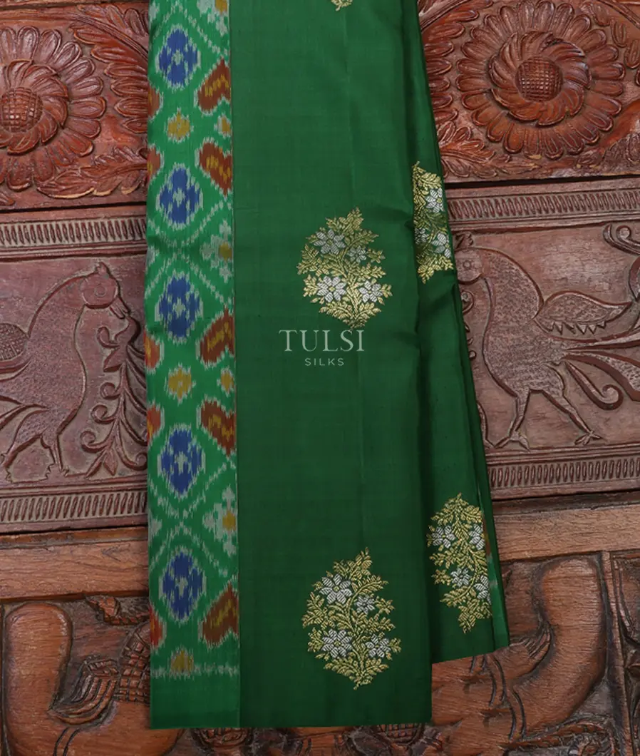 Green Kanjivaram Silk Saree T669757-image