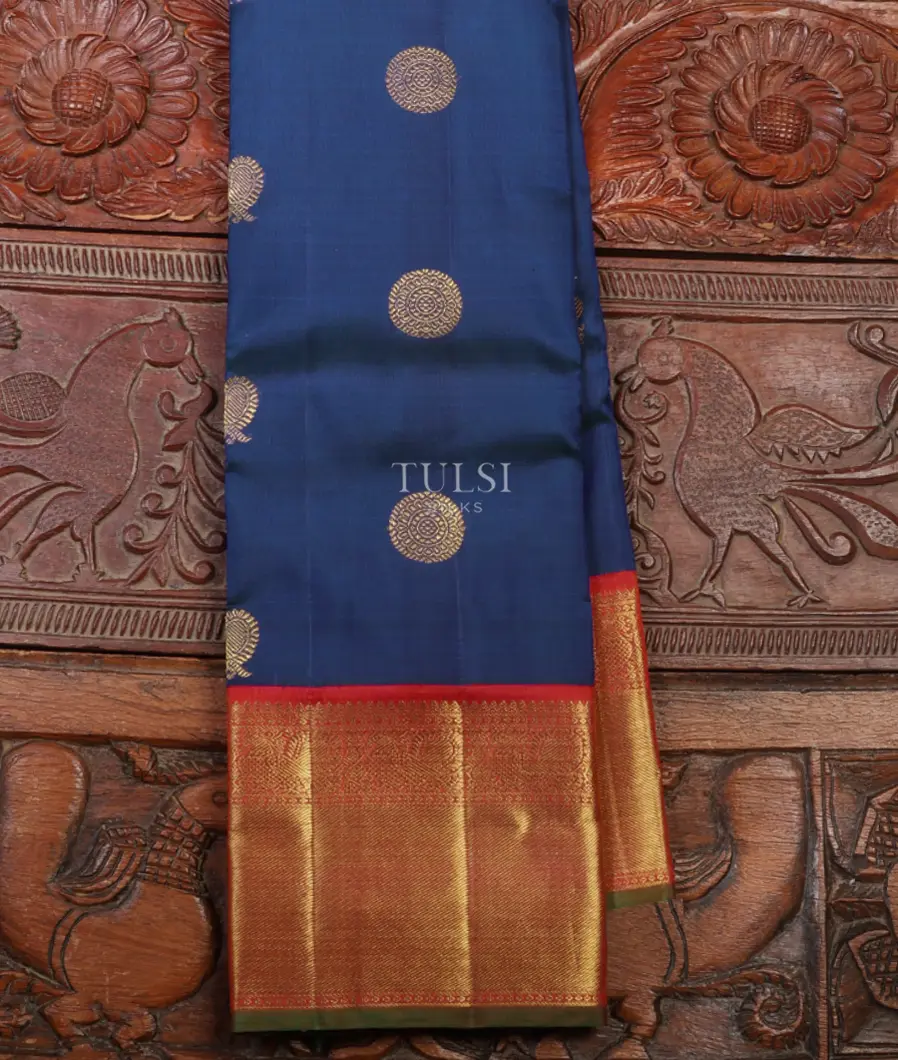 Blue Kanjivaram Silk Saree T660979-image
