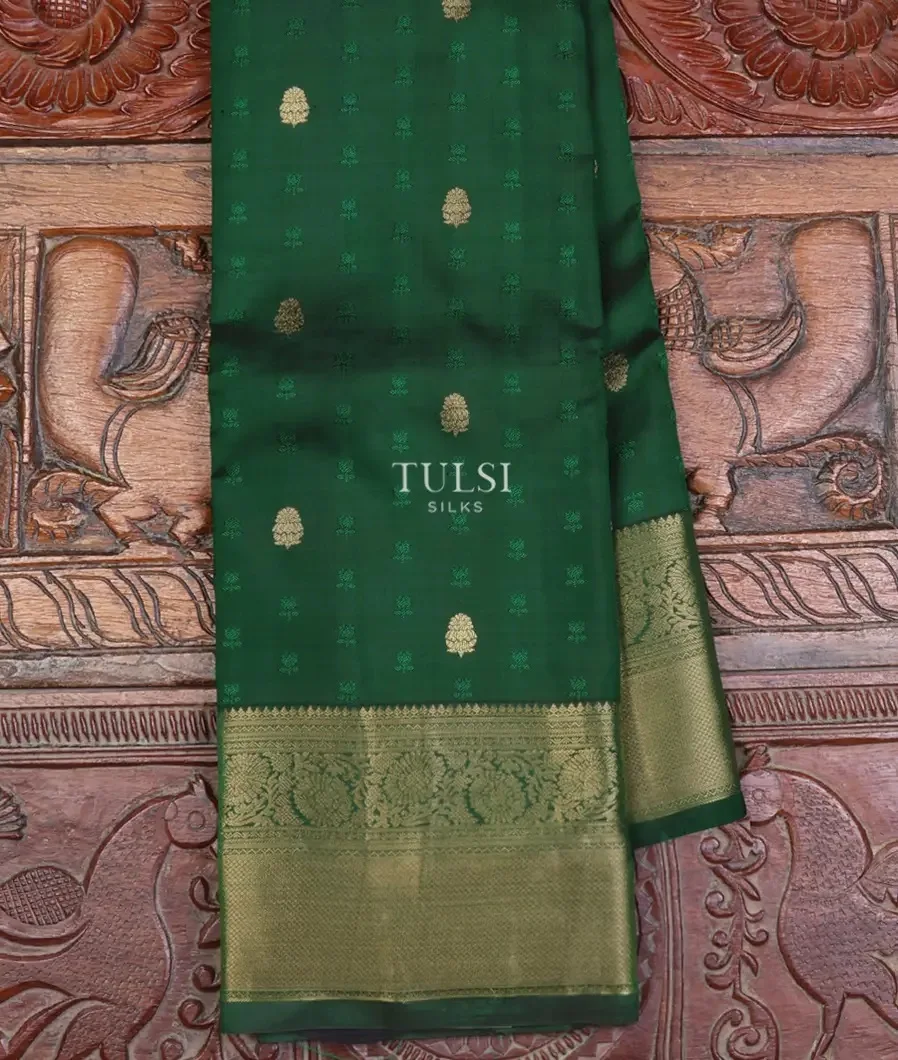 Green Soft Silk Saree T648446-image