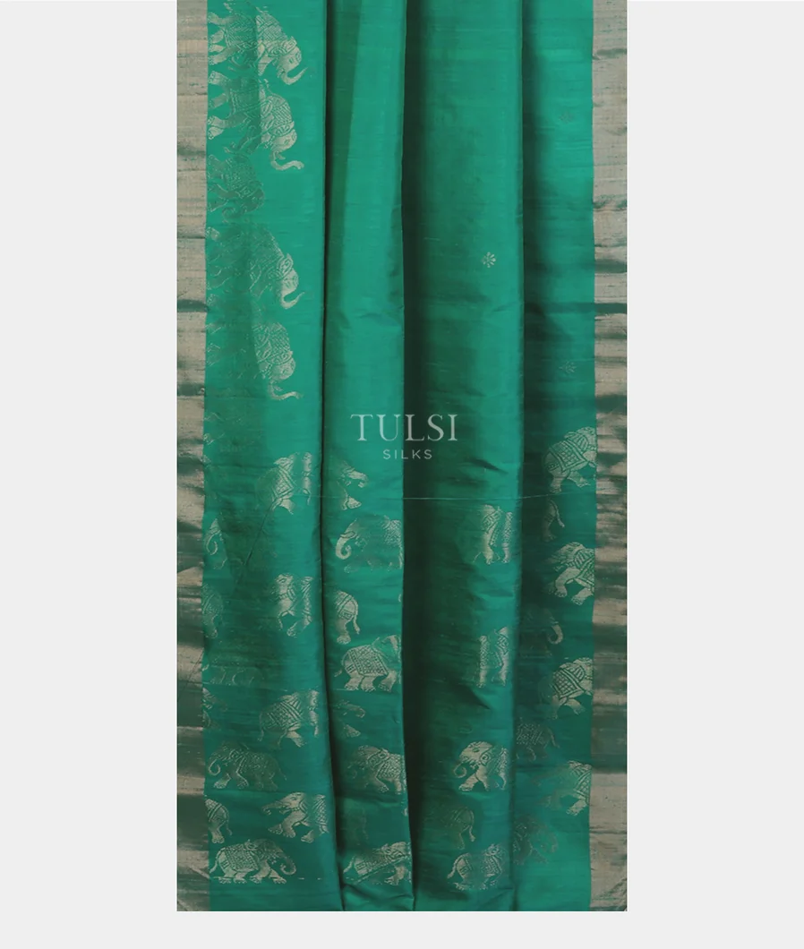 green-soft-silk-saree-with-raw-silk-finish-t665498-t665498-b