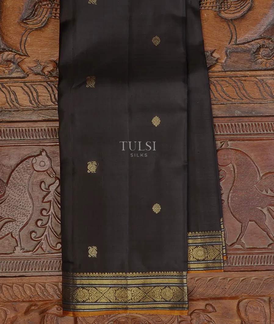 Black Kanjivaram Silk Saree T670146-image
