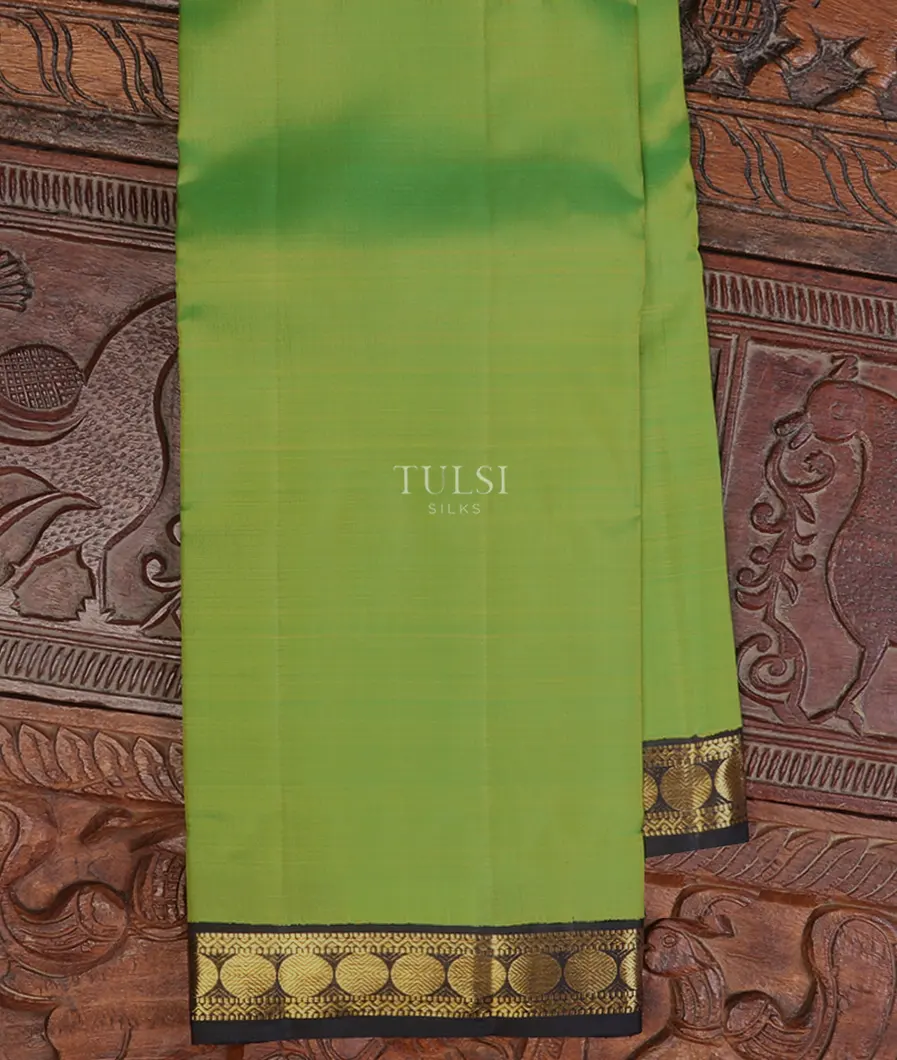 Yellowish Green Kanjivaram Silk Saree T661788-image