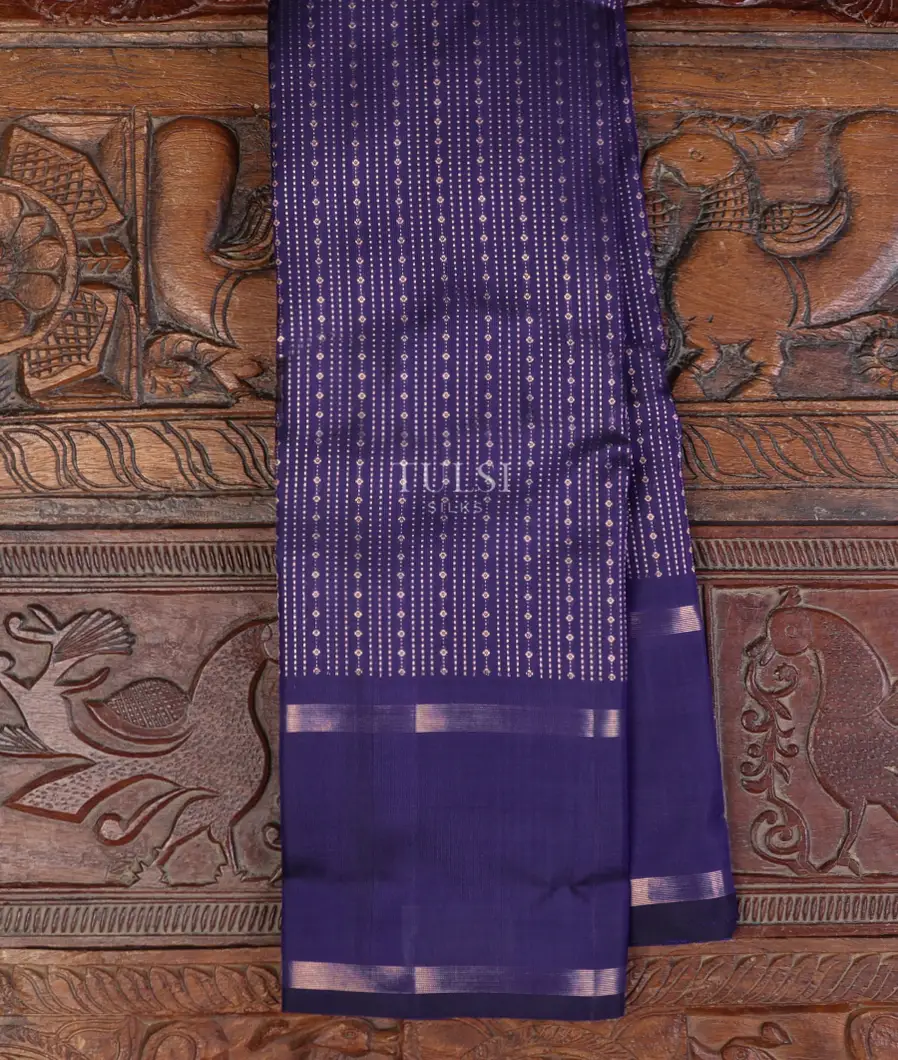 Blue Kanjivaram Silk Saree T670351-image