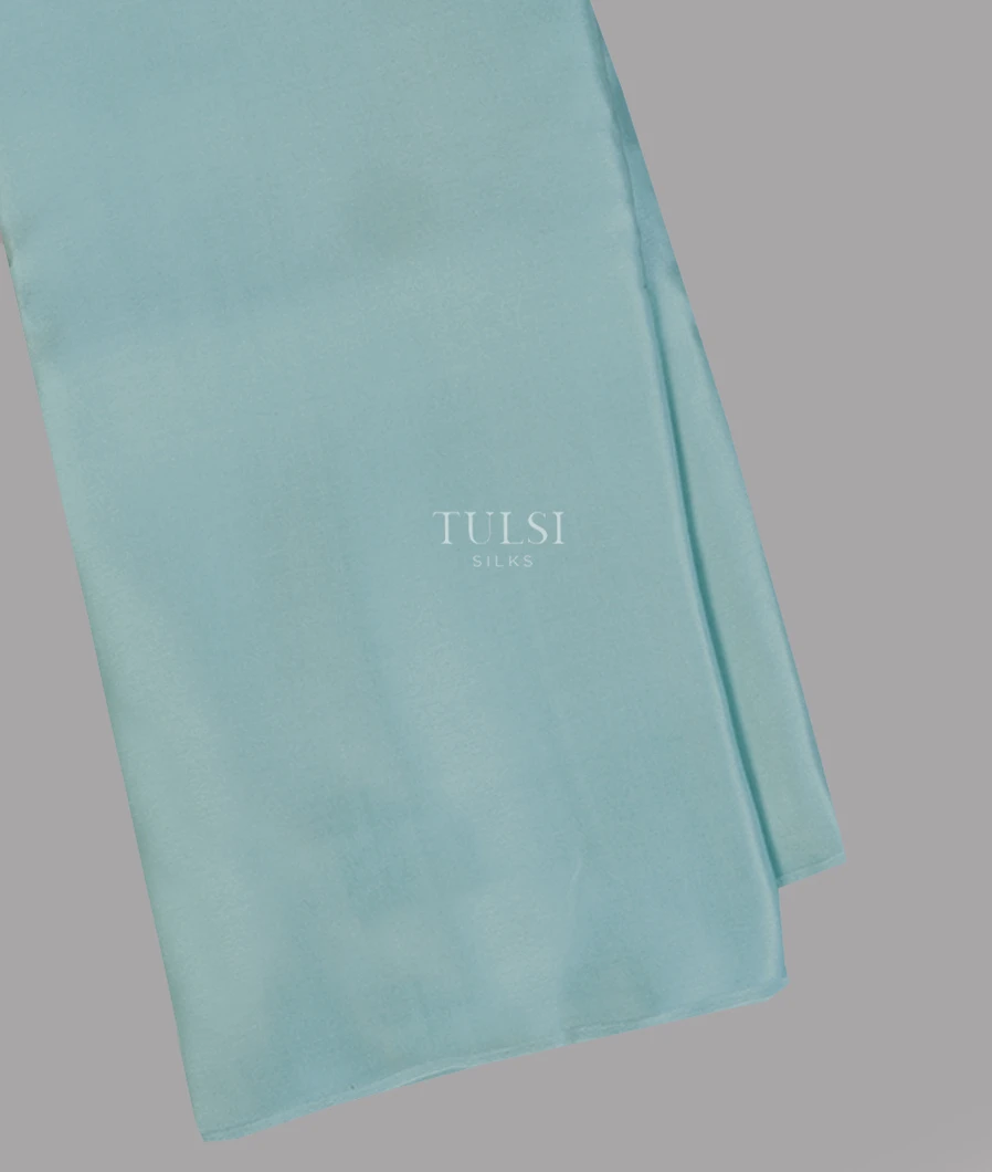Light Blue Satin Crepe Silk Saree T665793-image