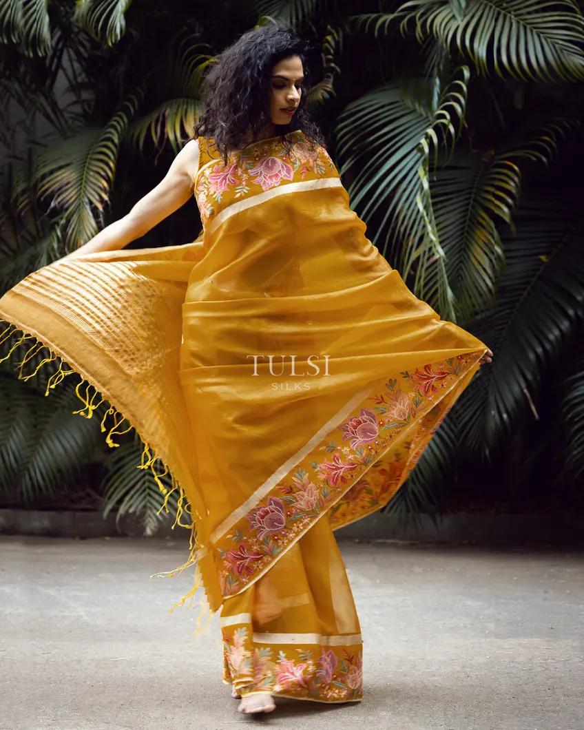 yellow-kora-organza-embroidery-saree-t662850-t662850-d