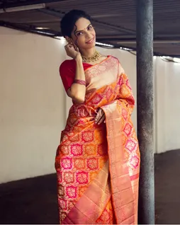 orange-and-pink-kanjivaram-silk-saree-t667065-t667065-a