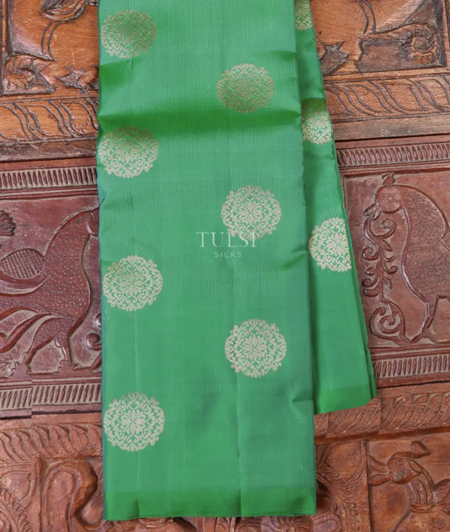 Green Kanjivaram Silk Saree T671902-image