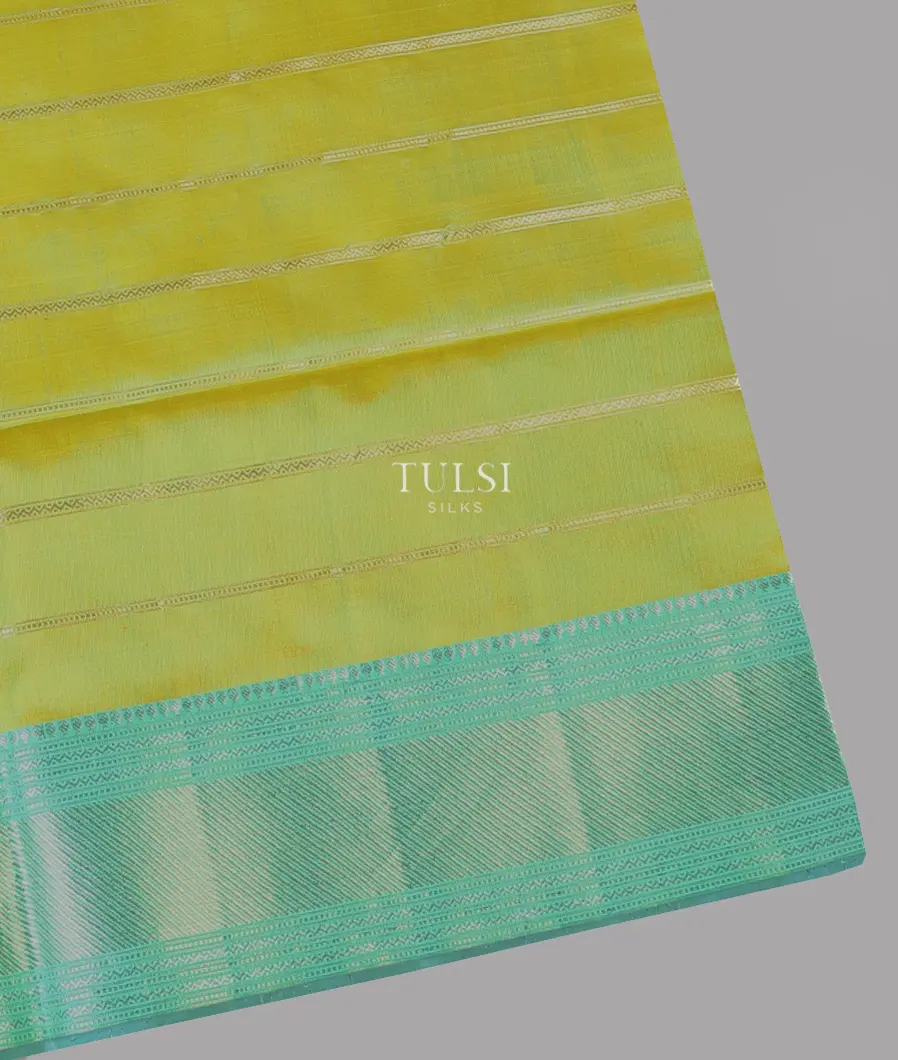 Yellowish Green Soft Silk Saree T667821-image