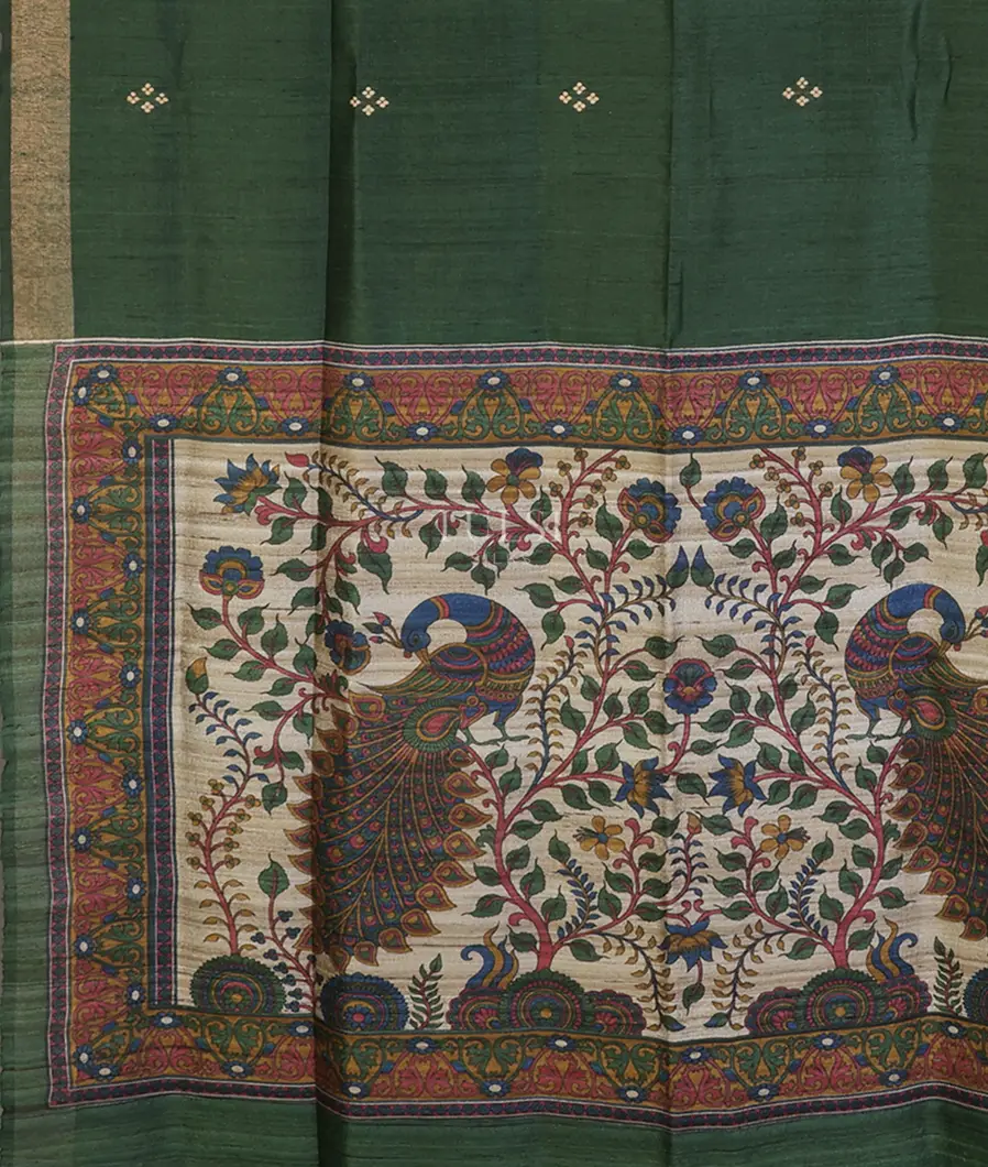 green-tussar-printed-saree-t672819-t672819-d