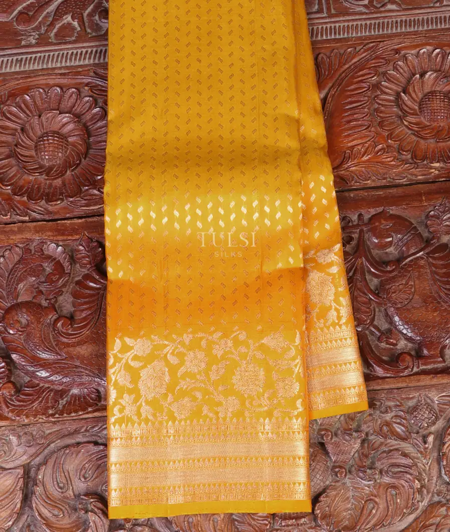 Yellow Kanjivaram Silk Saree T647856-image