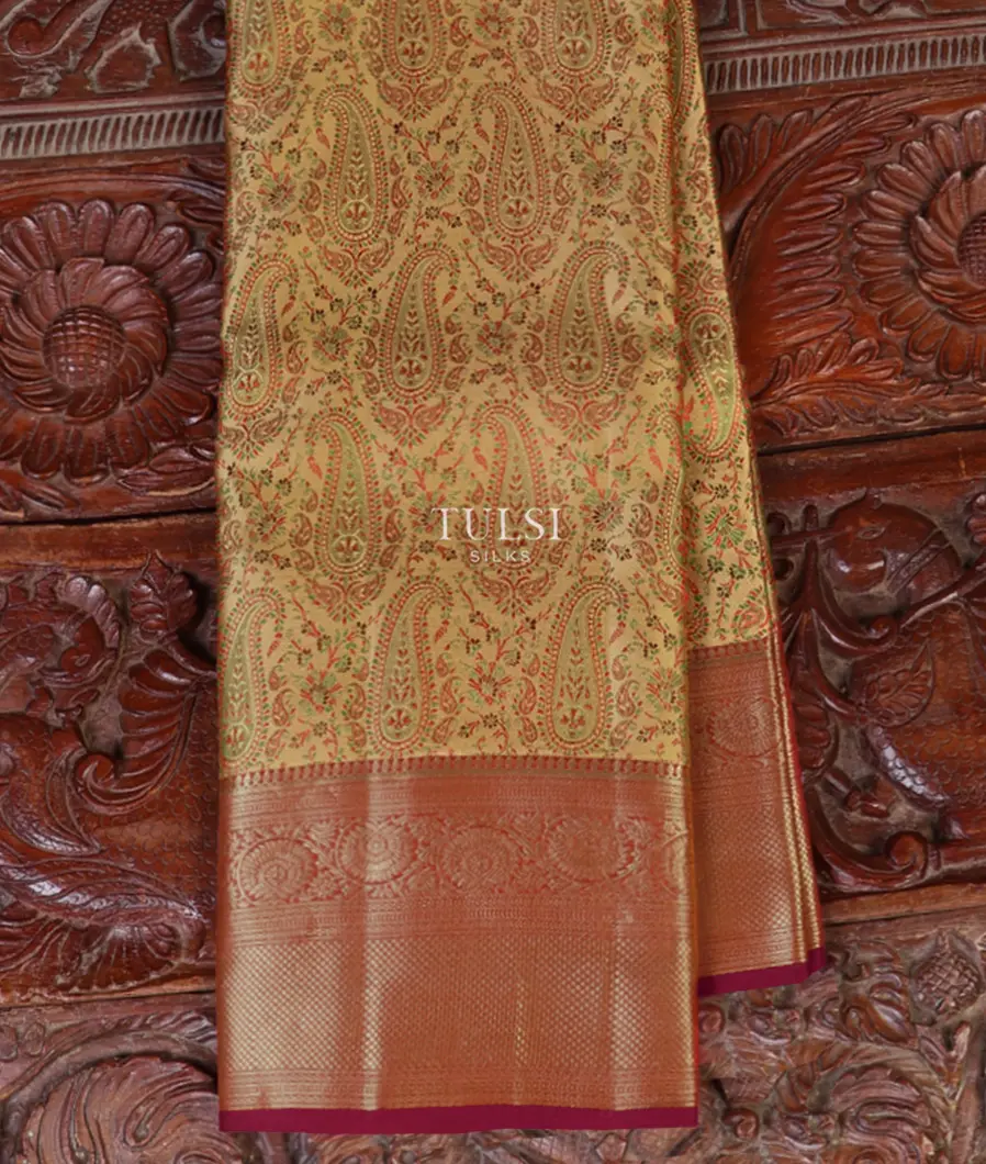 Beige Soft Silk Saree T626894-image