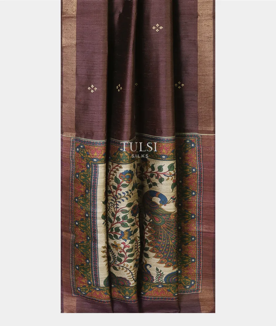 brownish-purple-tussar-printed-saree-t672817-t672817-b