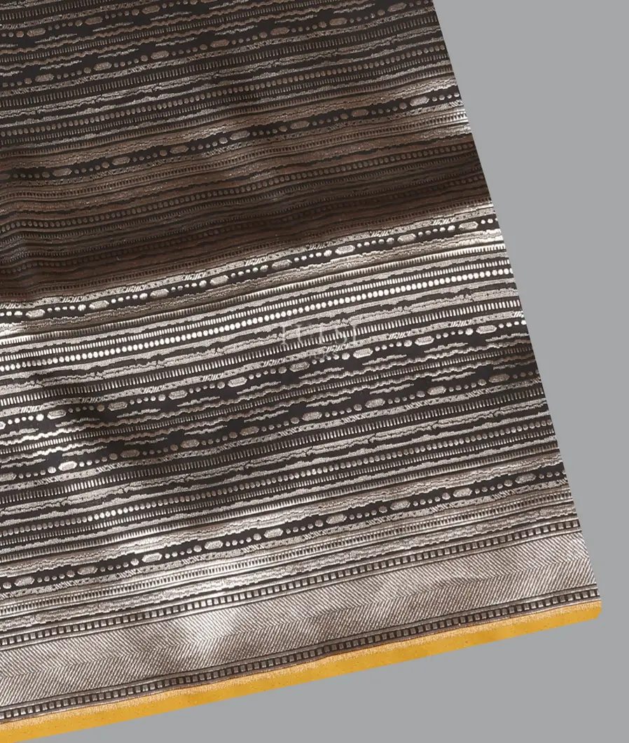 Black Banaras Silk Saree T595859-image