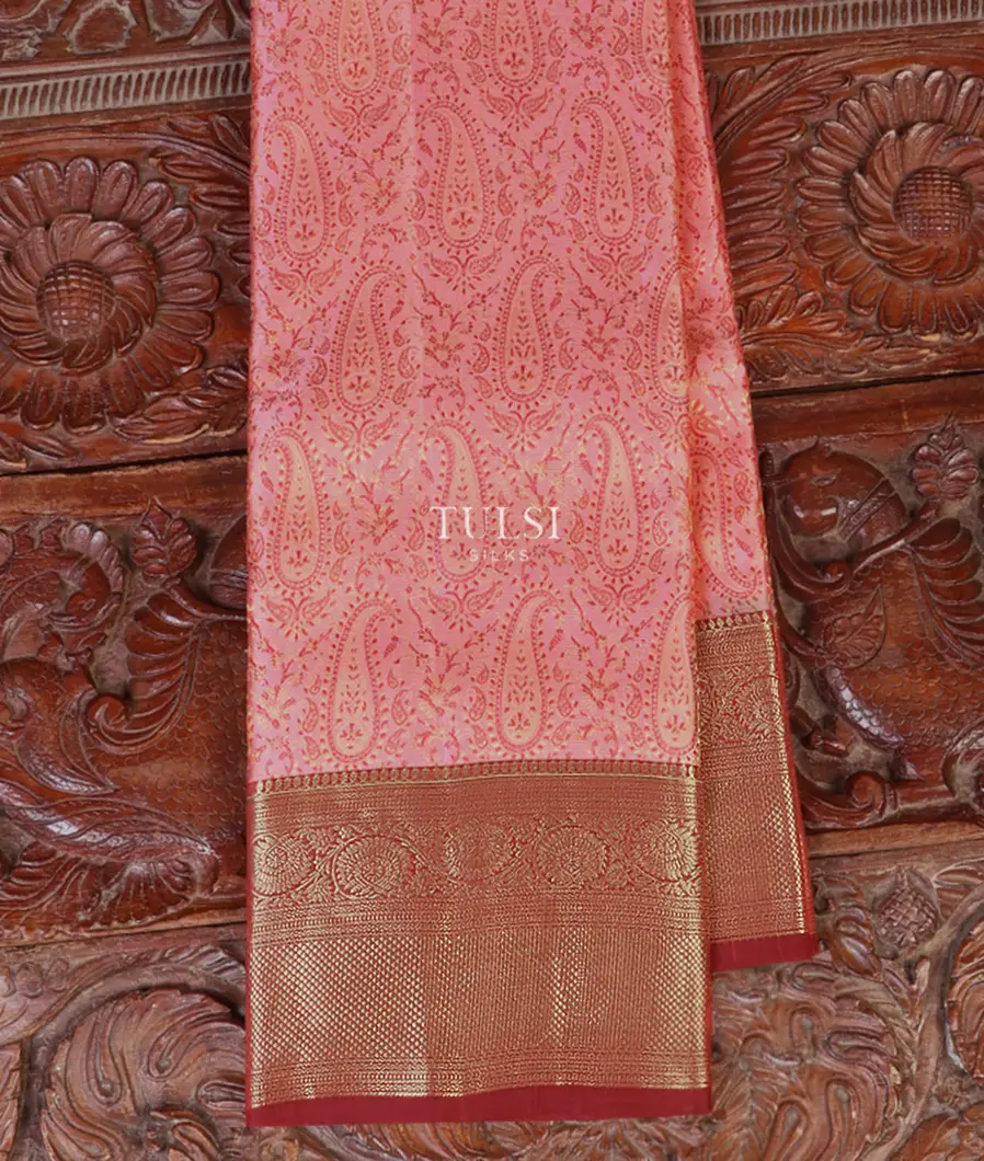 Pink Soft Silk Saree T626893-image