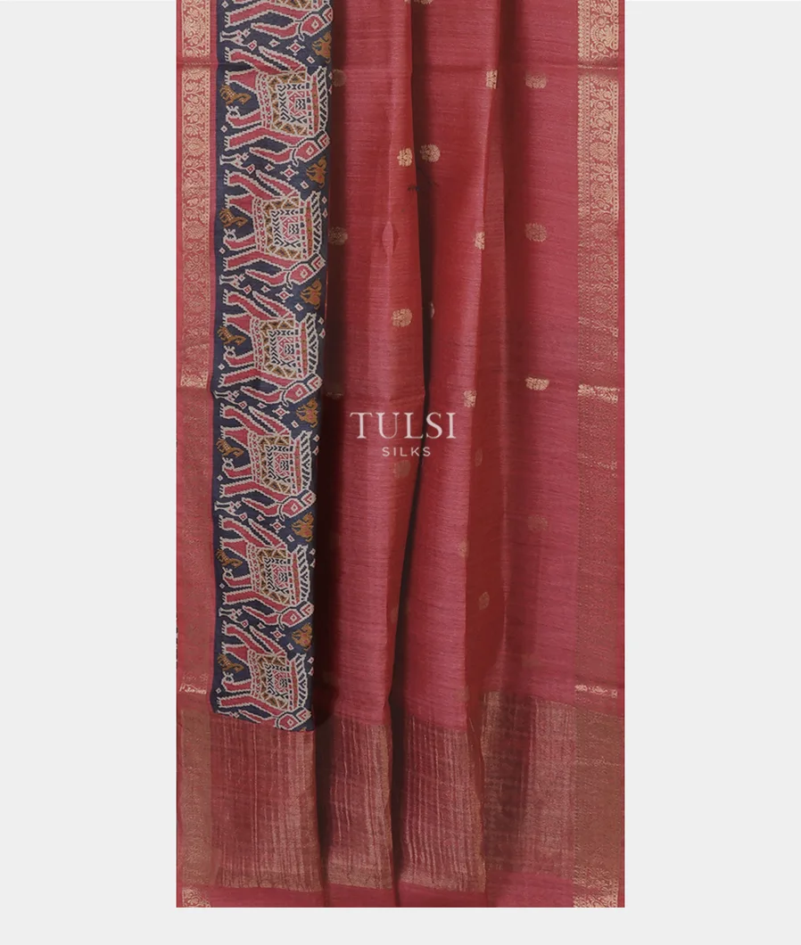 pinkish-red-tussar-printed-saree-t672800-t672800-b