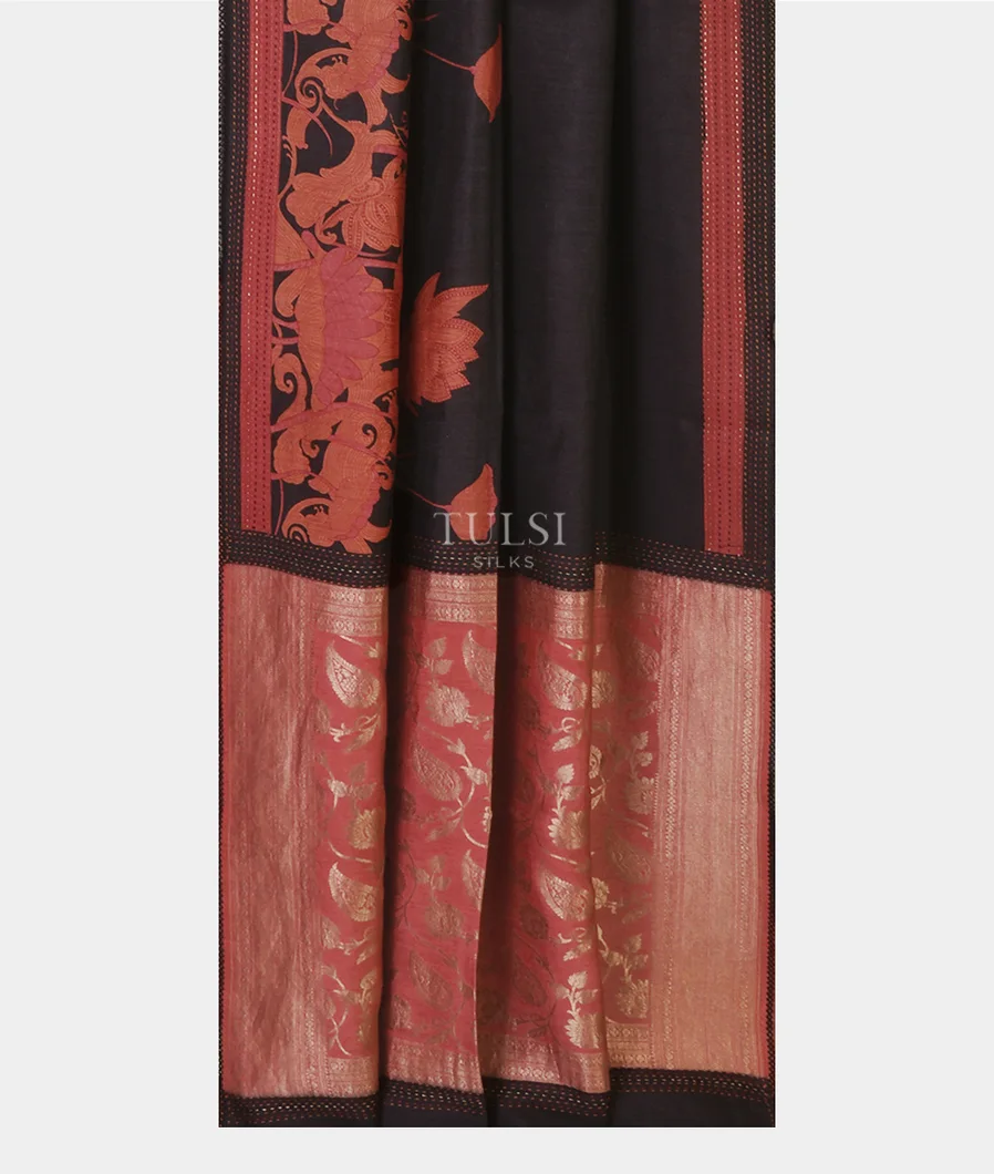 black-tussar-printed-saree-t672987-t672987-b