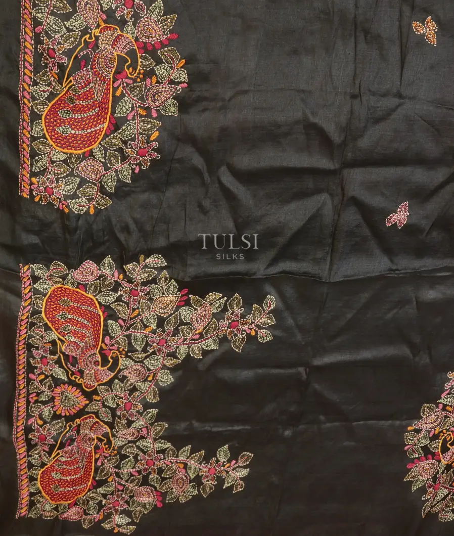 dark-grey-tussar-embroidery-blouse-t669853-t669853-b