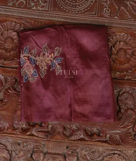 burgundy-tussar-embroidery-blouse-t669858-t669858-a