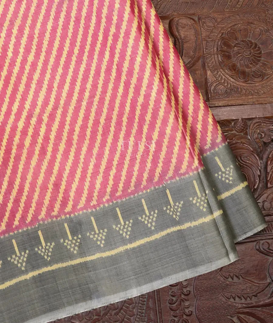 Pink Patola Silk Saree T671896-image