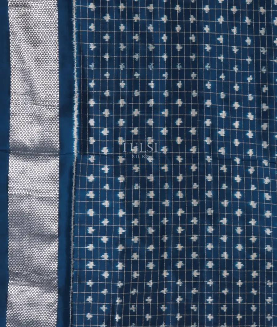 peacock-blue-ikat-silk-saree-t663742-t663742-c