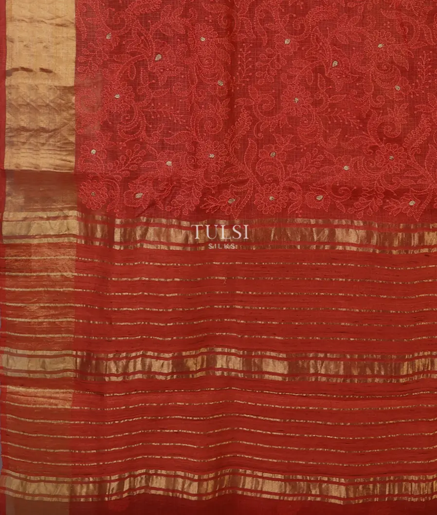 red-silk-kota-embroidery-saree-t665810-t665810-d