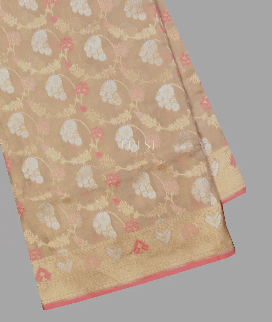 Grey Tissue Banaras Silk Saree T673797-image