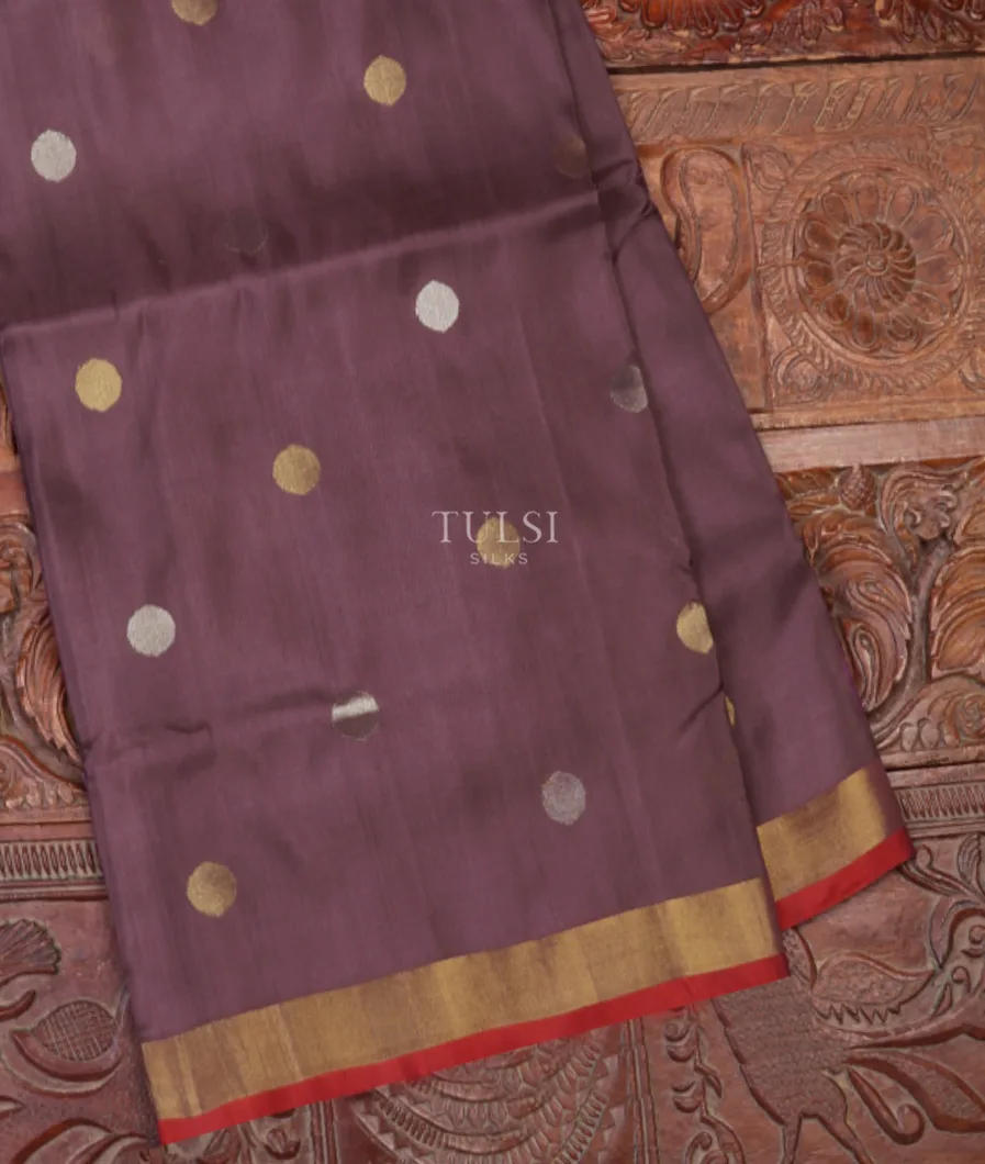 Purple Uppada Silk Saree T672882-image