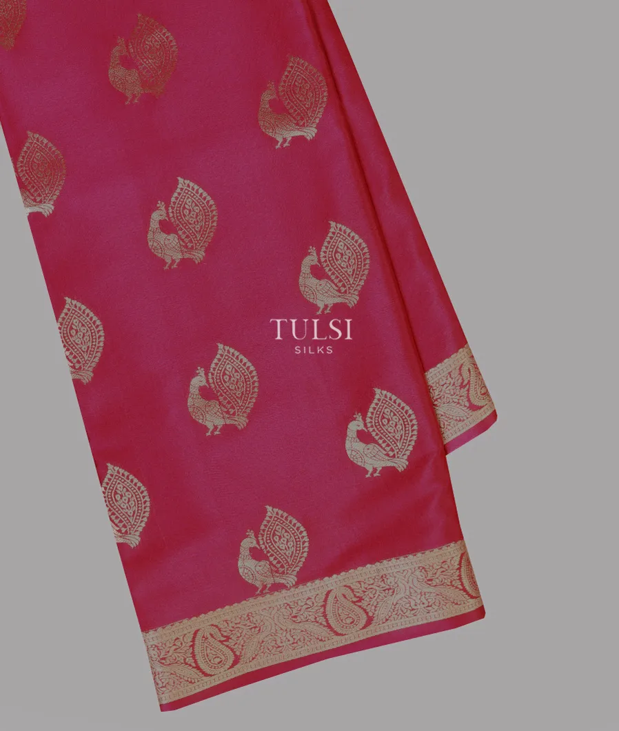 Magenta Mysore Silk Saree T675494-image