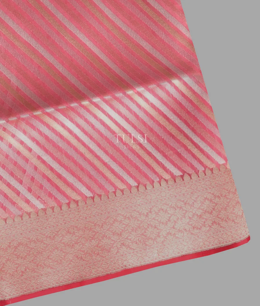 Pink Banaras Kathan Silk Saree T675275-image
