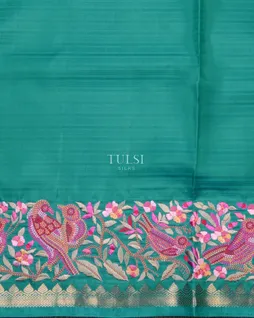 greenish-blue-soft-silk-embroidery-saree-t673782-t673782-c