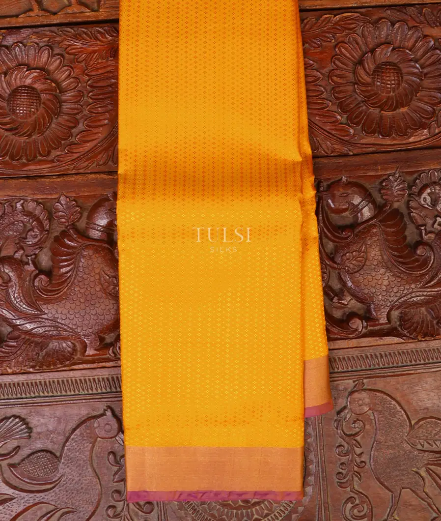 Yellow Soft Silk Saree T648438-image