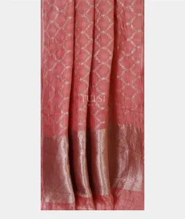 salmon-pink-banaras-tissue-crushed-organza-saree-t658223-t658223-b