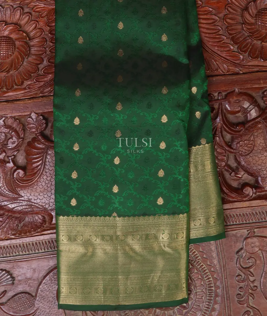 Green Soft Silk Saree T673695-image