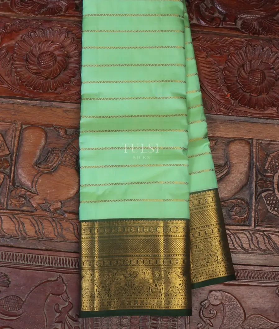 Green Kanjivaram Silk Saree T668538-image