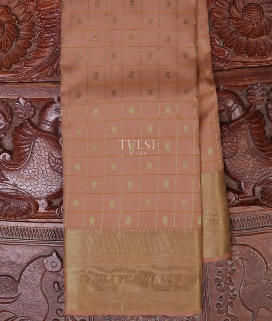 Beige Soft Silk Saree T668655-image