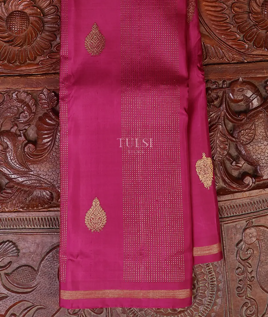 Magenta Kanjivaram Silk Saree T670814-image
