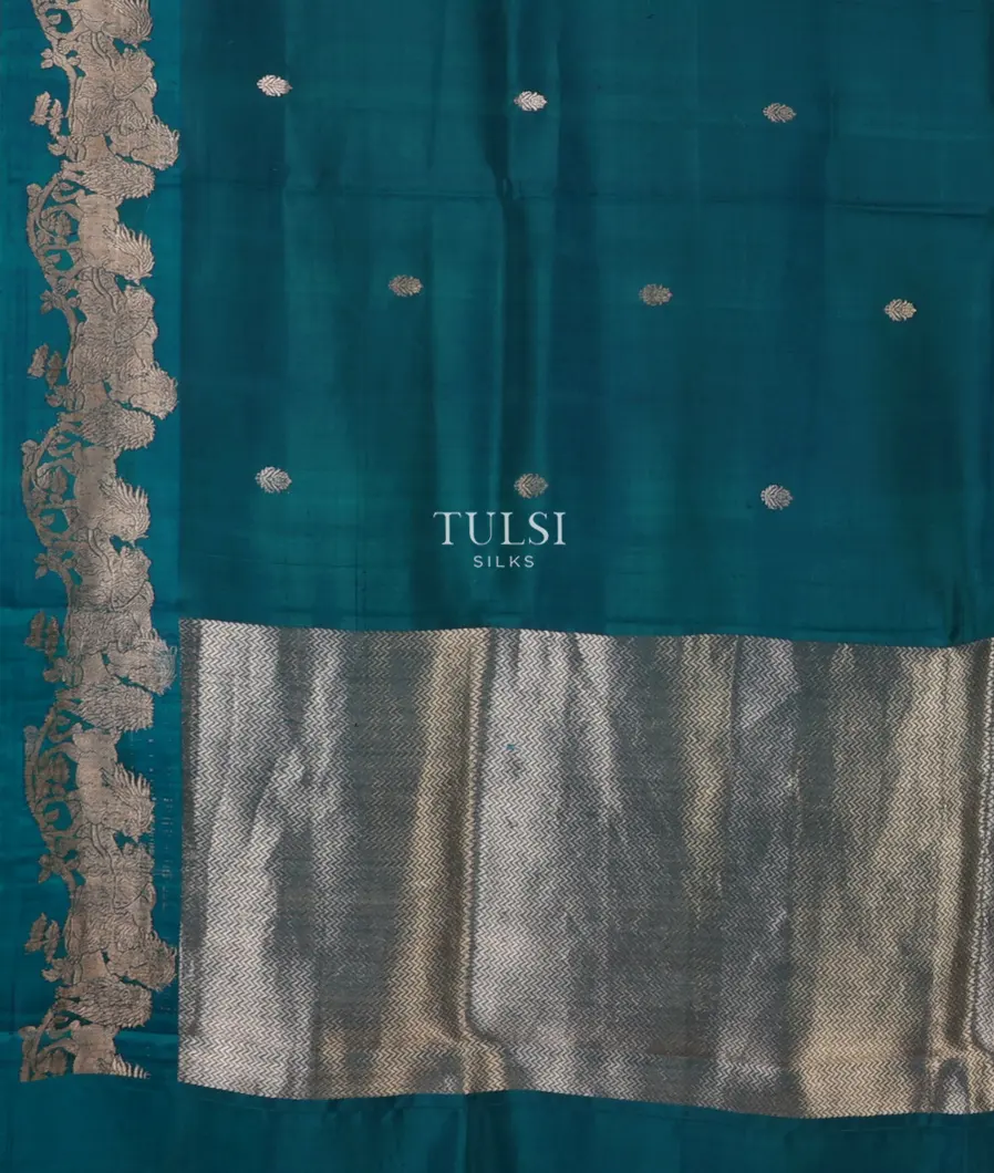 peacock-blue-banaras-silk-saree-t670062-t670062-d