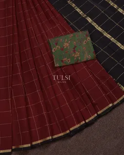 maroon-mysore-silk-saree-t671539-t671539-b