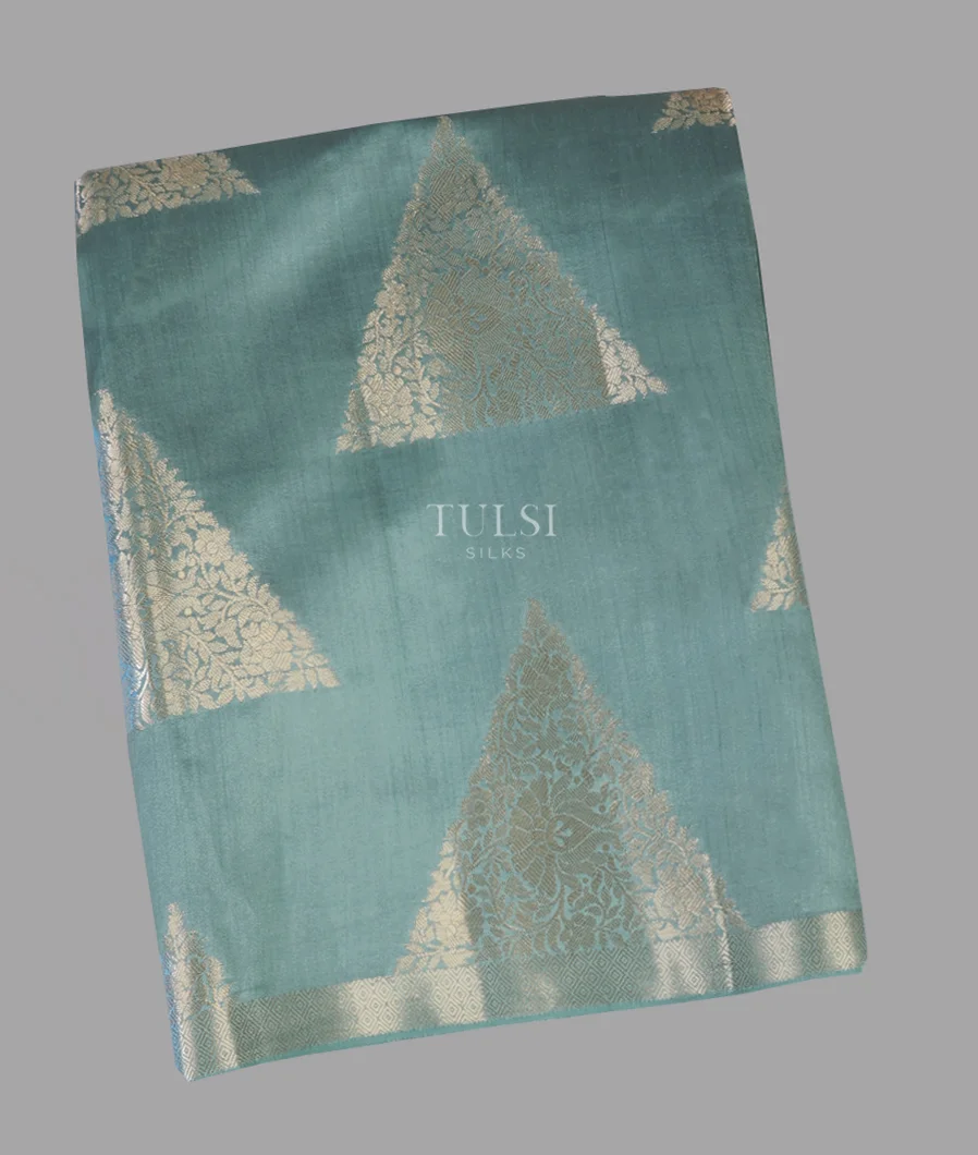 Blue Chaniya Silk Saree T658196-image